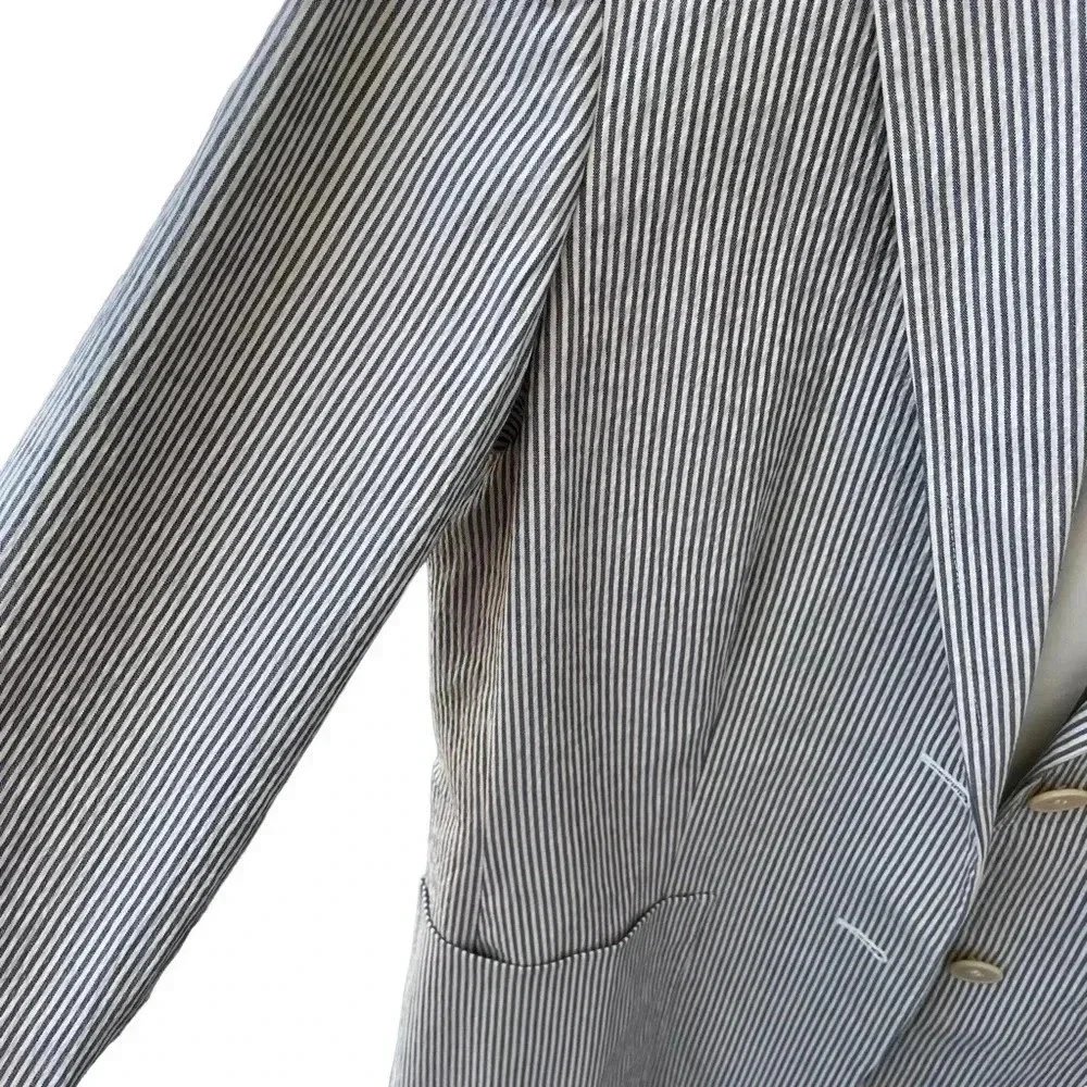 Brooks Brothers Seersucker Blazer - Picture 3 of 6
